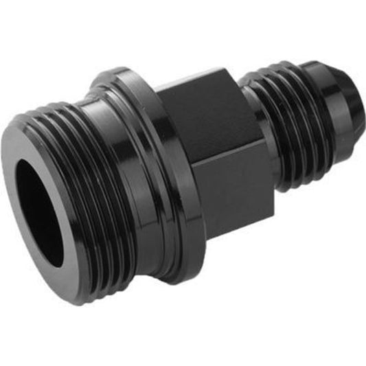 Proflow PFE701-06BK Fitting Inlet Fuel Adaptor Male Feed Demon 9/16 x 24 Short -06AN Black
