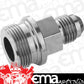Proflow PFE701-06S Fitting Inlet Fuel Adaptor Male Feed Demon 9/16 x 24 Short -06AN Silver