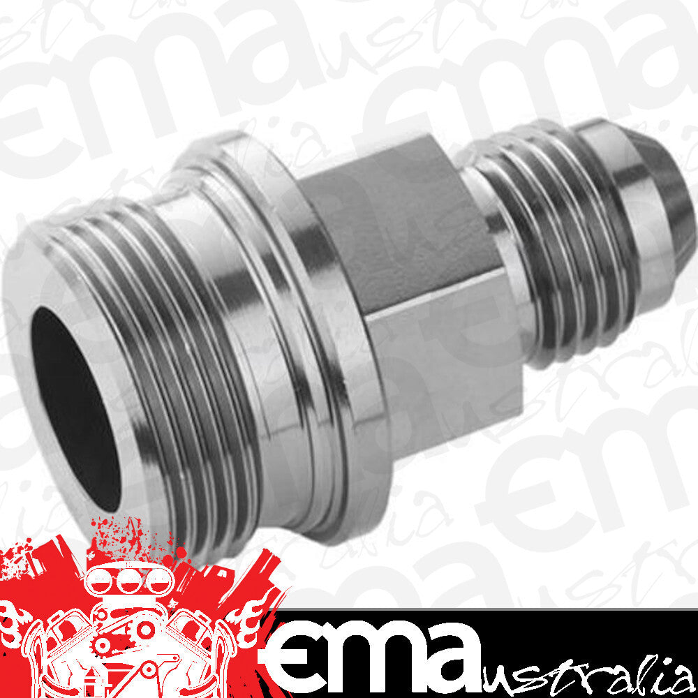 Proflow PFE701-06S Fitting Inlet Fuel Adaptor Male Feed Demon 9/16 x 24 Short -06AN Silver