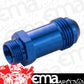 Proflow PFE701-08 Fitting Inlet Fuel Adaptor Male Feed Demon 9/16 x 24 2" -08AN Blue