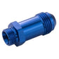Proflow PFE701-08 Fitting Inlet Fuel Adaptor Male Feed Demon 9/16 x 24 2" -08AN Blue