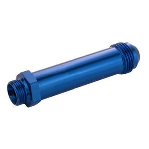 Proflow PFE701-08L Fitting Inlet Fuel Adaptor Male Feed Demon 9/16 x 24 to -08AN Male 2" Blue