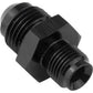 Proflow PFE702-06BK Fitting Inlet Fuel Straight Adaptor Male 7/16 x 24 to -06AN Black