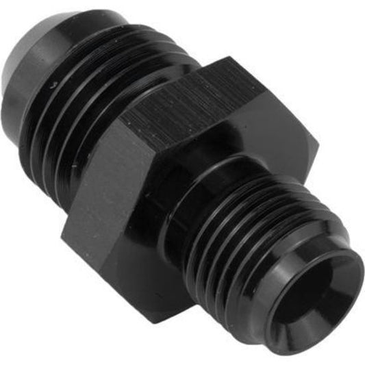 Proflow PFE704-08BK Fitting Inlet Fuel Straight Adaptor Male 5/8" x 18 to -08AN Black