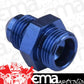 Proflow PFE706-06 Motorcycle Carburettor Adapto-06AN to 5/8" x 20 Blue