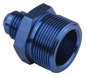 Proflow PFE708-06 Fitting Inlet Fuel Straight Adaptor Quadrajet Male -06AN to 1" x 20 Blue