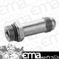 Proflow PFE709-08S Quick Release Fuel Fitting Holley Inlet Feed -08AN Male to -08AN Male 2" Silver
