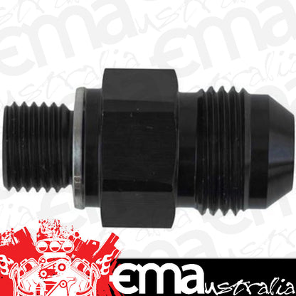 Proflow PFE710-06 Fitting Adaptor GM Transmission 1/4" Npsm Straight to -06AN Black