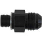 Proflow PFE710-08 Fitting Adaptor GM Transmission 1/4" Npsm Straight to -08AN Black