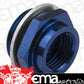 Proflow PFE712BL Fitting Fuel Adaptor Holley 7/8-20AN to 5/8-18 Convex Seat Blue 2Pc