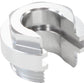 Aeroflow AF59-905-02S PUSH ON EFI FITTING RETAINING LOCKING COLLAR WITH SLOT SILVE