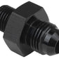 Proflow PFE730-08BK Fitting Adaptor Male 12mm x 1.25mm to Fitting Adaptor Male -08AN Black