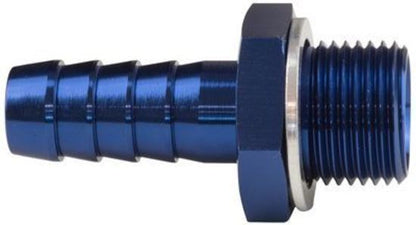 Proflow PFE731-02 Fitting Adaptor Male 12mm x 1.50mm to 3/8" Barb Blue