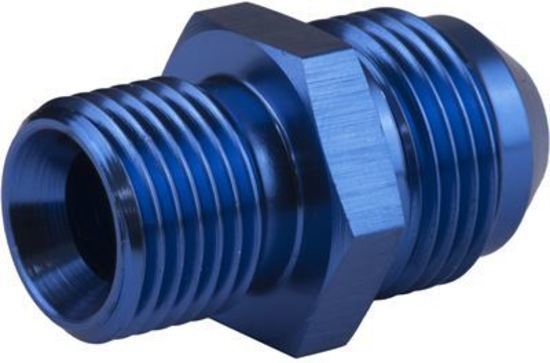 Proflow PFE733-08 Fitting Adaptor Male 16mm x 1.50mm to Fitting Adaptor Male -08AN Blue