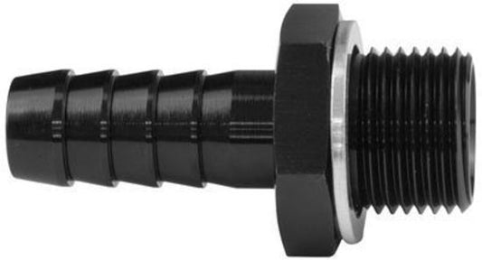 Proflow PFE734-02BK Fitting Adaptor Male 18mm x 1.50mm to 3/4" " Barb Black