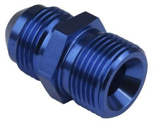 Proflow PFE735-12 Fitting Adaptor Male 20mm x 1.50mm to Fitting Adaptor Male -12AN Blue