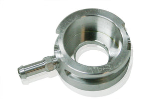 Aeroflow AF64-0032 Billet Radiator Neck Weld On Raw Finish Small Cap 32mm ID