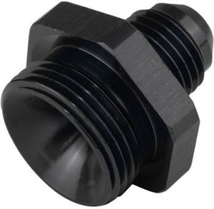 Proflow PFE736-08BK Fitting Adaptor Male 22mm x 1.50mm to Fitting Adaptor Male -08AN Black