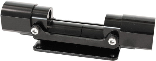 Aeroflow AF64-1555 Flex Fuel/E85 Content Sensor Bypass Block Black Finish, -10ORB Ports