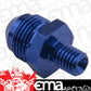 Proflow PFE745-08 Fitting Adaptor Male 10mm x 1.50mm to Fitting Adaptor Male -08AN Blue