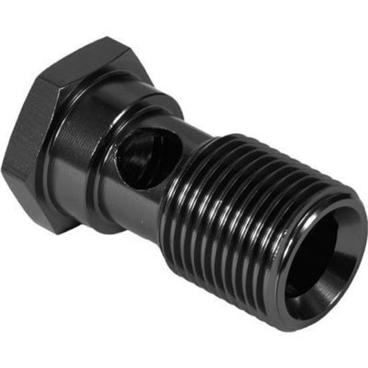 Proflow PFE748-06BK Fitting Banjo Hose End AN6 9/16-18 Black