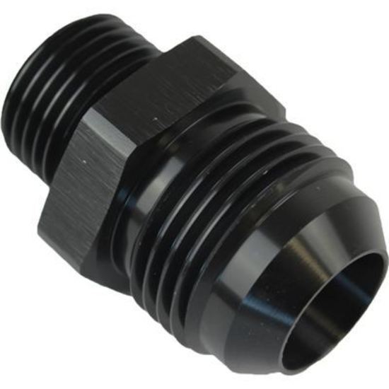 Proflow PFE753-10BK Fitting Adaptor Male 5/8" Bspp to -10AN Black