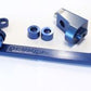 Aeroflow AF64-2002 Billet Throttle Cable Bracket Blue suits 4500 Style
