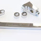 Aeroflow AF64-2002C Billet Throttle Cable Bracket Chrome suits 4500 Style
