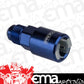 Proflow PFE808-02 3/8" Female Fitting Quick Connect Straight to -06AN Male Blue