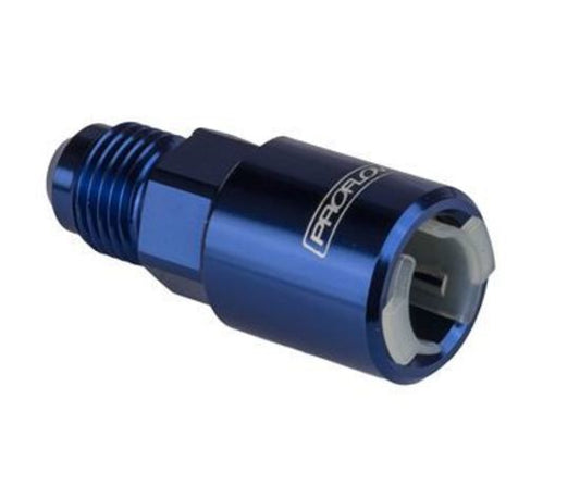 Proflow PFE808-03 3/8" Female Fitting Quick Connect Straight to -08AN Male Blue