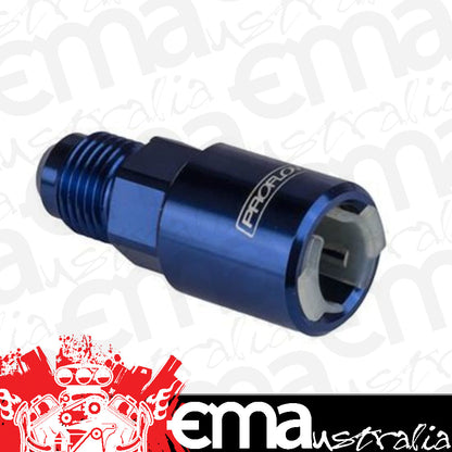 Proflow PFE808-03 3/8" Female Fitting Quick Connect Straight to -08AN Male Blue