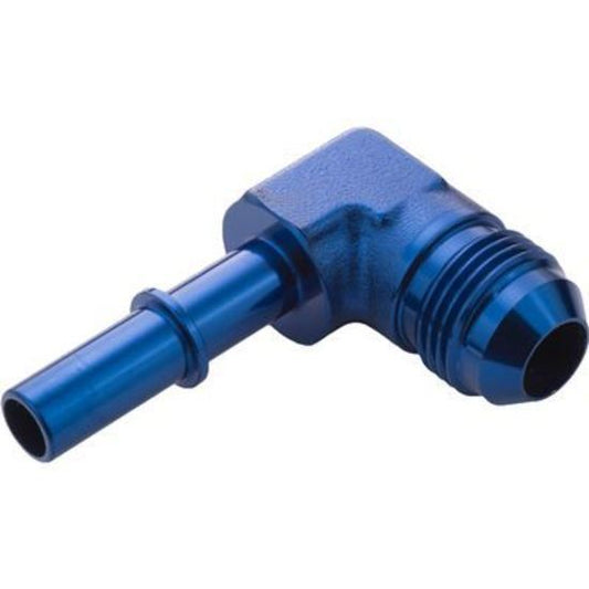 Proflow PFE810-03 3/8" Male Fitting Quick Connect 90 Degree to -08AN Male Fitting Blue