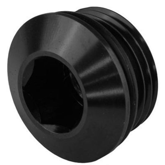 Proflow PFE814-04BK AN Port Plug Low Profile Allen Key -04AN Black