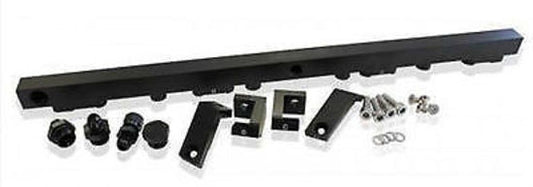Aeroflow AF64-2004BLK Fuel Rail Kit Ba-Bf Black Ford 6 Cylinder