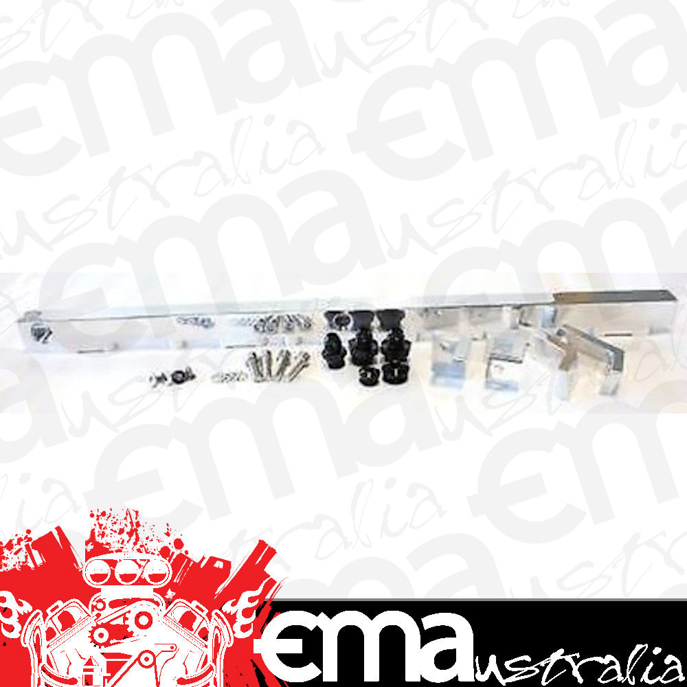 Aeroflow AF64-2004P Fuel Rail Kit Ba-Bf Polished Ford 6 Cylinder