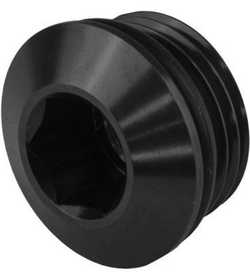 Proflow PFE814-M18BK AN Port Plug Low Profile Allen Key M18 x 1.50 Black