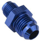 Proflow PFE815-08-06 Adaptor Flare Male Reducer -08AN to -06AN Blue