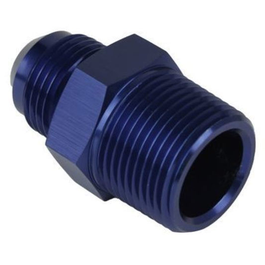 Proflow PFE816-06-06 Adaptor Male -06AN to 3/8" NPT Straight Blue