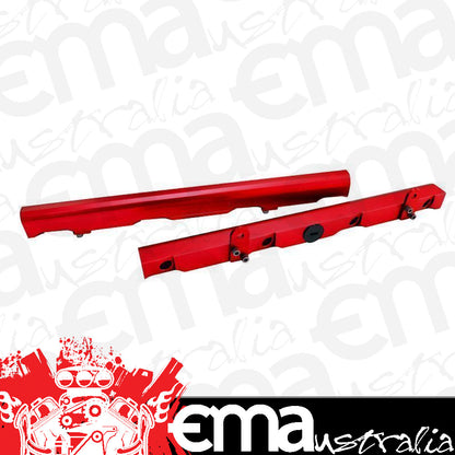Aeroflow Performance Products AF64-2006R LS2 LS3 Fuel Rails Red