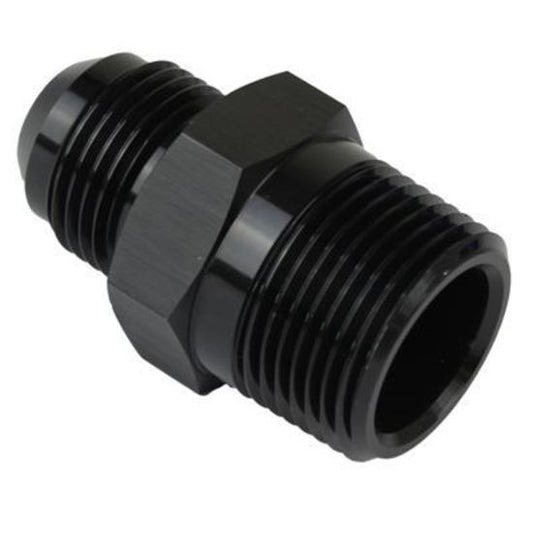 Proflow PFE816-12-08BK Adaptor Male -12AN to 1/2" NPT Straight Black