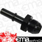 Proflow PFE817-01BK 5/16" Fitting Male Quick Connect to -06AN Fitting Male Black