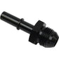 Proflow PFE817-03BK 3/8" Fitting Male Quick Connect to -08AN Fitting Male Black
