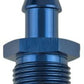 Proflow PFE817-06-08 3/8" Fitting Male Barb to -08AN Adaptor Blue