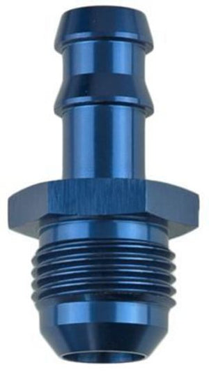 Proflow PFE817-06 3/8" Fitting Male Barb to -06AN Adaptor Blue