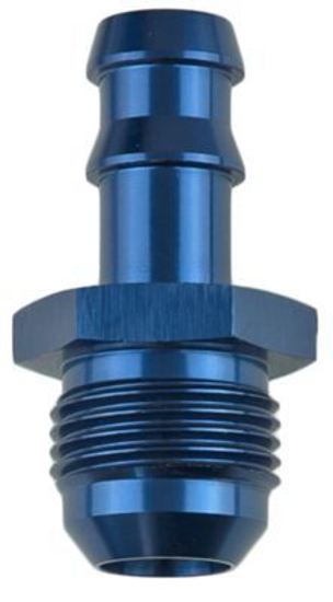 Proflow PFE817-10 5/8" Fitting Male Barb to -10AN Adaptor Blue