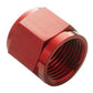 Proflow PFE818-03R Aluminium Tube Nut AN For 3/16" Tube Red