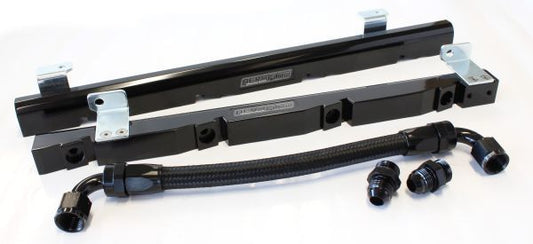 Aeroflow AF64-2008BLK Holden 5L Efi Rail Kit Black