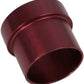 Proflow PFE819-04R AN Aluminium Tube Sleeve set of 5 1/4" Tube Red