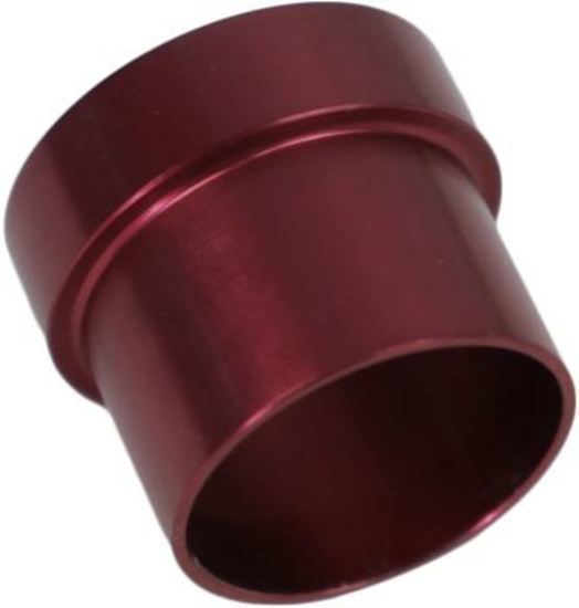 Proflow PFE819-04R AN Aluminium Tube Sleeve set of 5 1/4" Tube Red