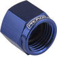 Proflow PFE820-04 Fitting Aluminium AN Flare Cap -04AN Blue